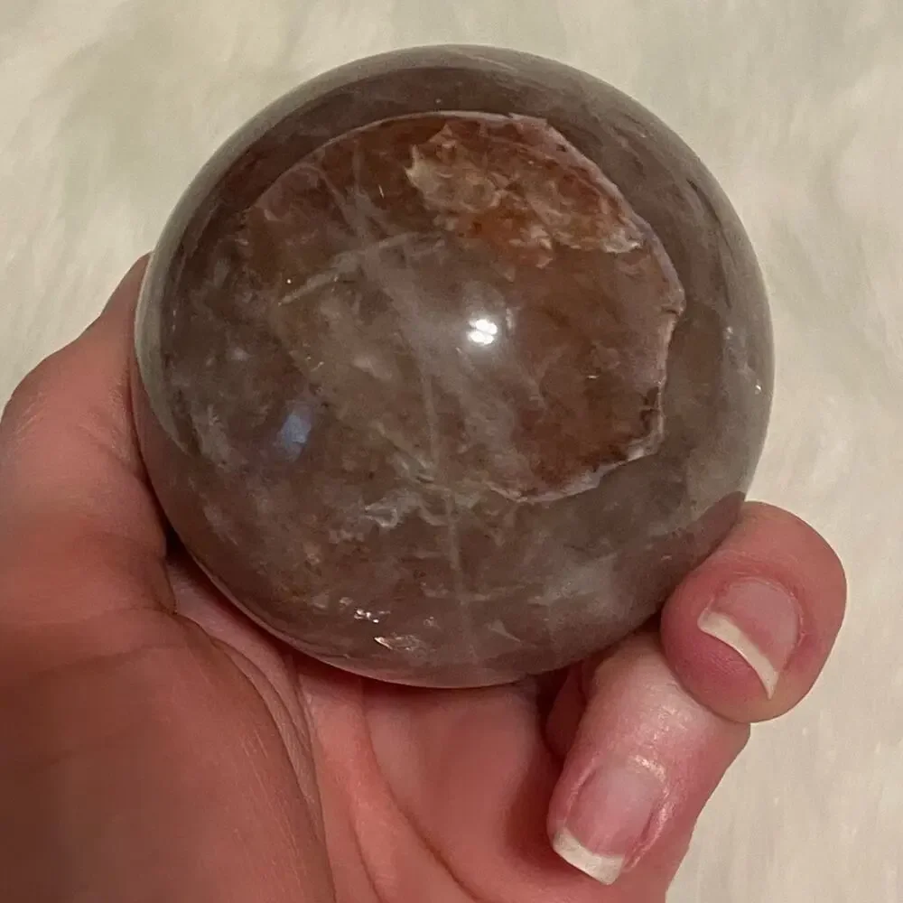 Fire Quartz Sphere #1